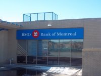 Store front for BMO Bank of Montreal