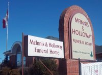 Store front for McInnis & Holloway