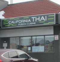 Store front for California Thai