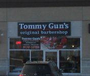Store front for Tommy Gun's