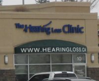 Store front for The Hearing Loss Clinic