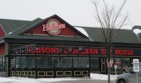 Store front for Hudsons Canadian Tap House