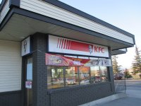 Store front for KFC