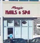Store front for Magic Nails and Spa
