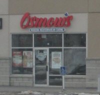 Store front for Osmow's Shawarma