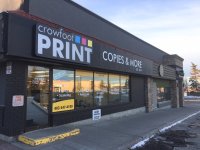 Store front for Crowfoot Print