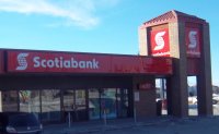 Store front for Scotiabank